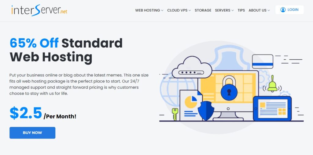 InterServer web hosting